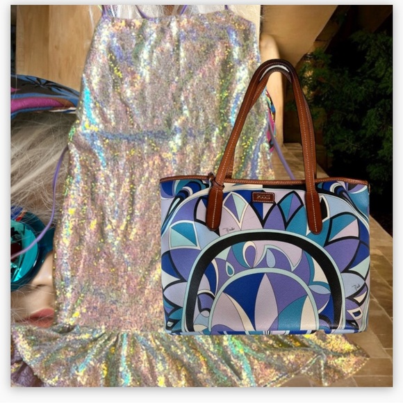 Nasty Gal Purple Iridescent Sequins Dress - Picture 3 of 3